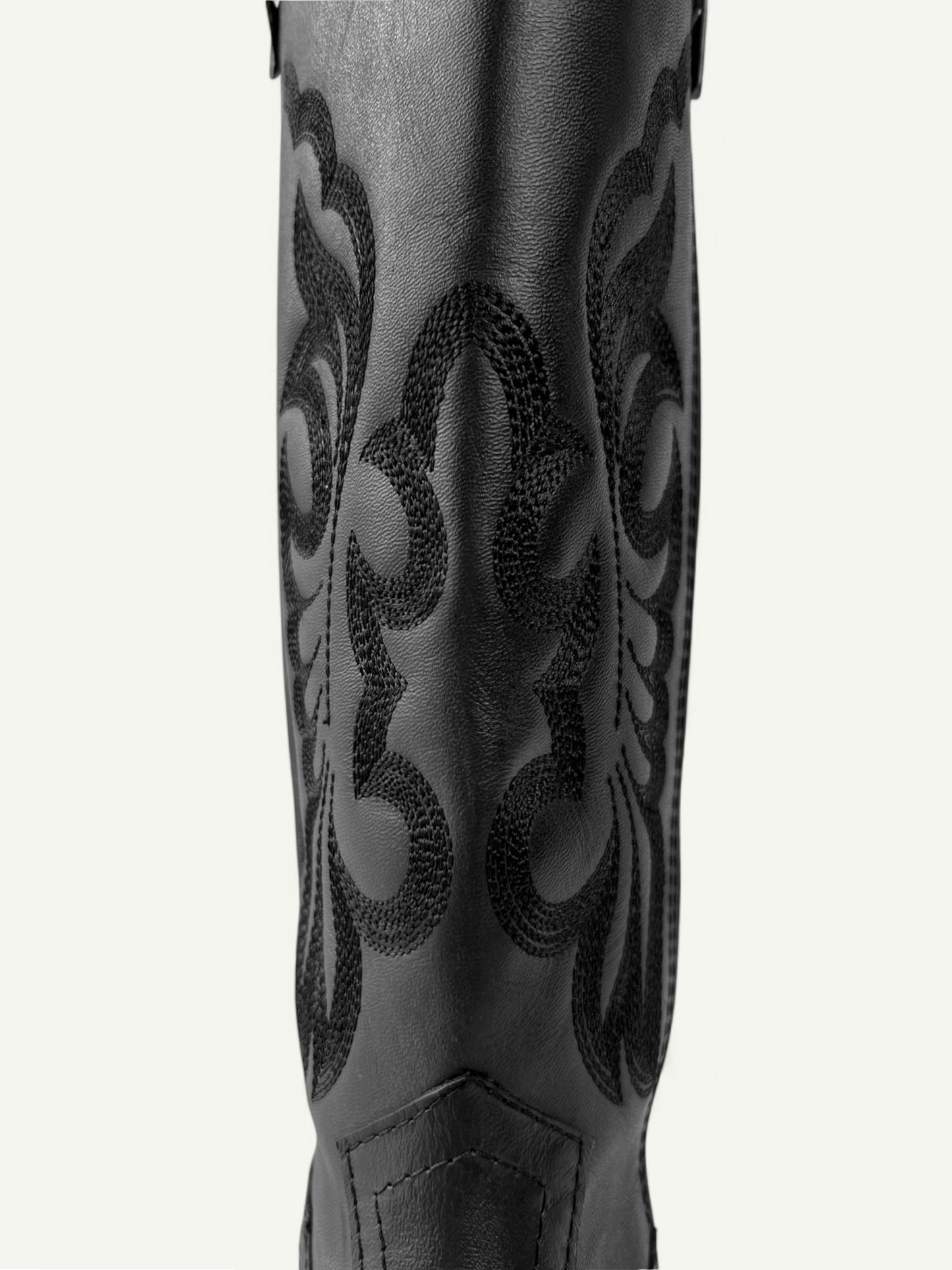 Botas Texanas En Cuero Dama